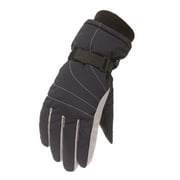 BOOMNY Winter Outdoor Youth Kids Boys Girls Snow Skating Snowboarding Windproof Warm Ski Gloves Breathable Toddler Baby Dailywear